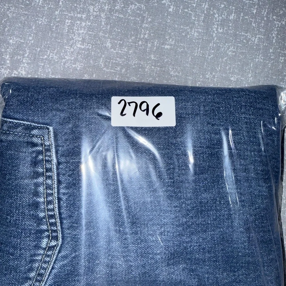 Polo Ralph Lauren Vintage 67 Jeans Mens 38x30 Blue Relaxed Straight Distressed